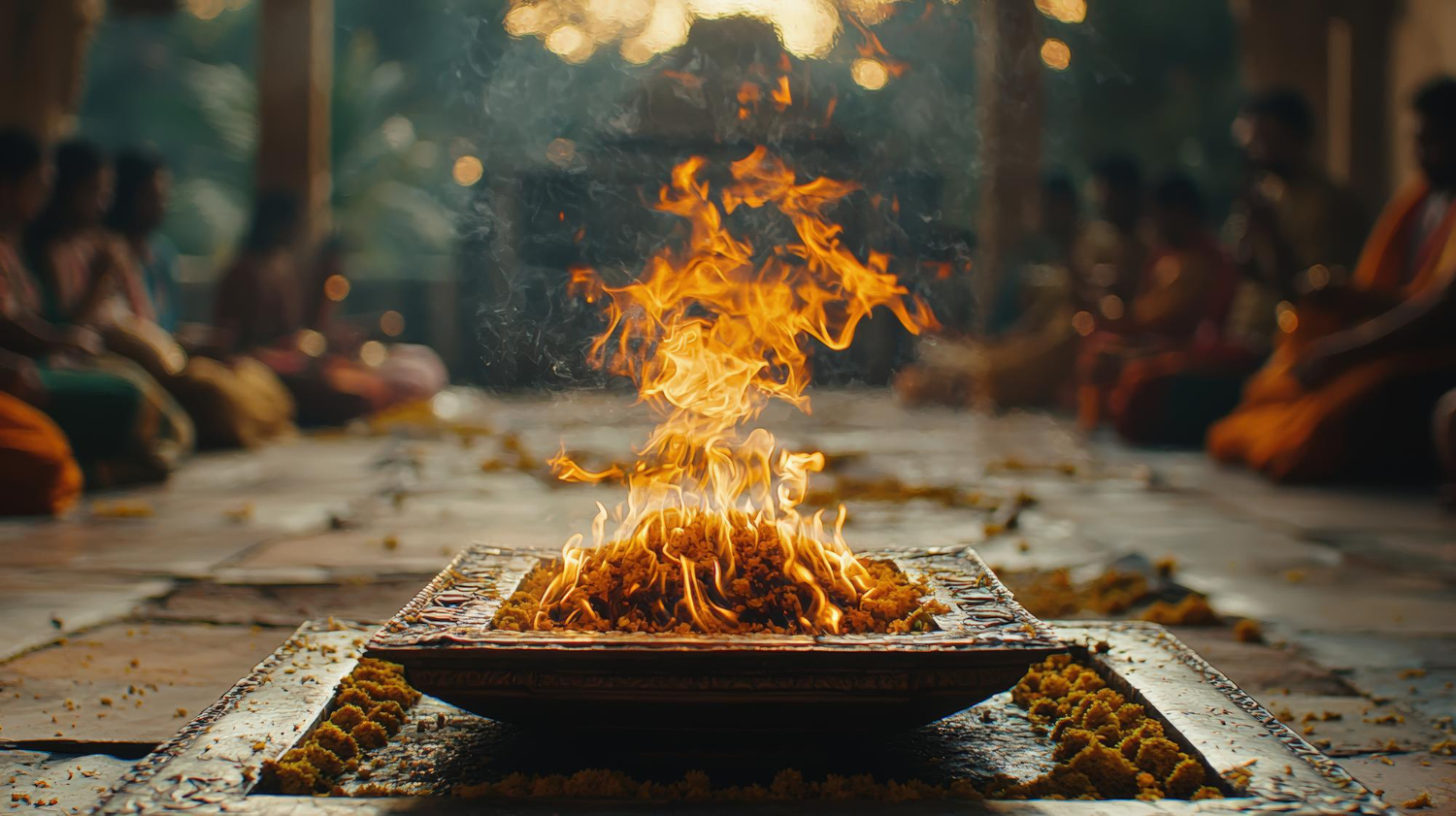 Havan Kund Preparation